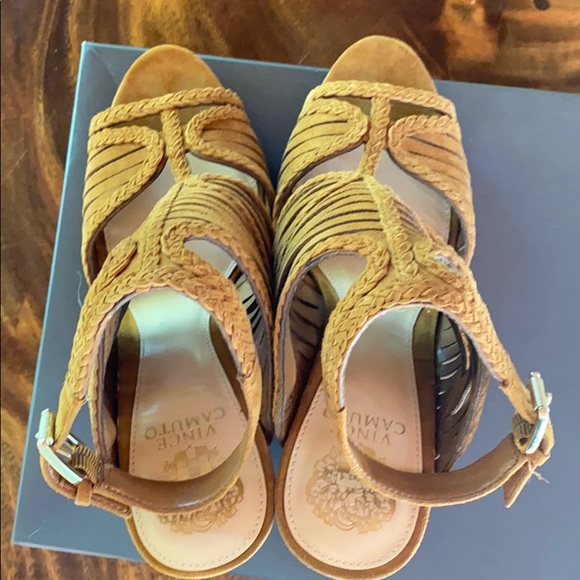 Vince Camuto Janil Deep Rust Sandal size 10 - Picture 6 of 9